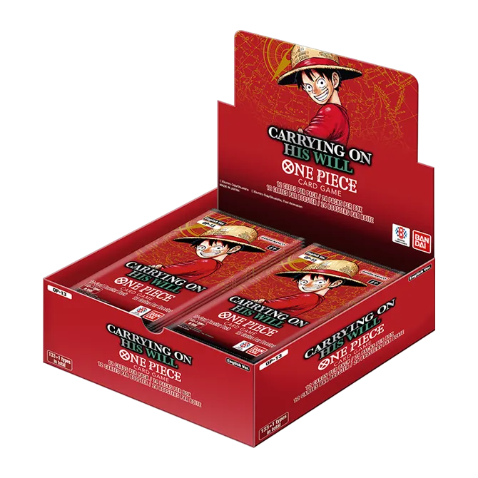 Official One Piece OP-13 Carrying On His Will booster box