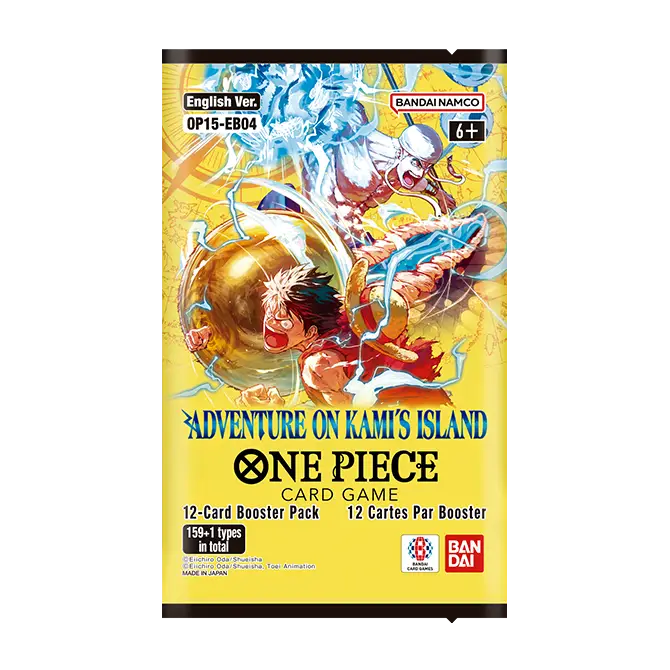 One Piece OP15-EB04 Adventure on KAMI's Island Engelse booster pack