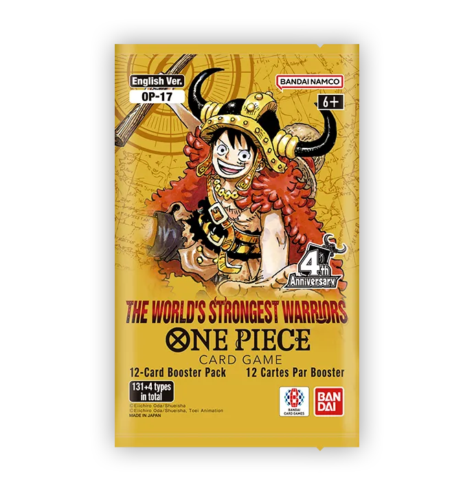 Official One Piece Card Game OP-17 booster pack
