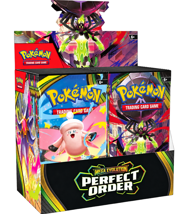 Pokémon TCG Mega Evolution Perfect Order ME3 Booster Box met 36 Engelse booster packs